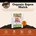 thumbnail image 2 of Brut Worm Farms Organic Aspen Mulch, High Water Retention for Gardens, 28 lbs., 2 of 10