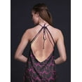 thumbnail image 4 of Bimba Tie-Dye Women Printed Backless Long Halter Neck Beachwear RayonÂ&nbsp;Dress-X-Large, 4 of 6