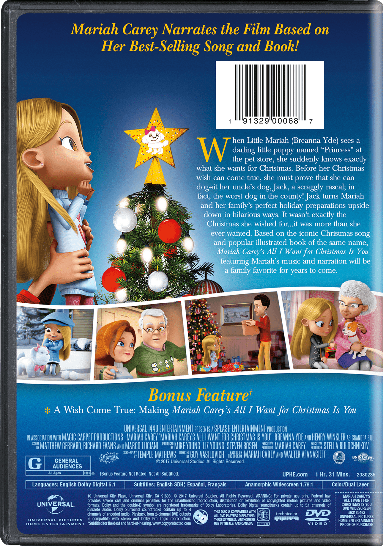 Universal Studios: Mariah Carey's All I Want for Christmas