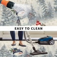 thumbnail image 4 of Christmas Snowman Outdoor Rug 5x7 Ft, Non Slip Washable Area Rug, Retro Xmas Forest Trees Golden Snowflakes Patio Rugs Carpet Runner, Large Floor Mat for Indoor/Outdoor Deck Porch Camping, 4 of 8