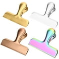 thumbnail image 4 of SEWOART 4Pcs Reusable Bag Clips Assorted Color Chip Bag Clips with Rounded Edges Safe to Use, 4 of 8