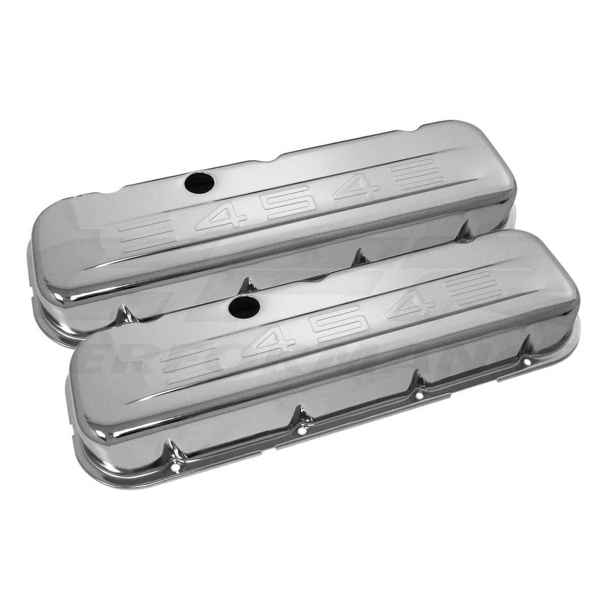 Fits 1965-95 Chevy BB Big Block Short Steel Valve Covers W/ 454 Logo ...