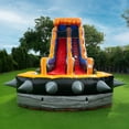 thumbnail image 4 of JumpOrange Rocker 19 ft Commercial Grade Inflatable Water Slide with Pool (with Blower), 4 of 6