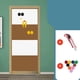 thumbnail image 4 of 4x Panel acústico, pegatina de puerta insonorizada, Panel de absorción acústica tackable, paneles acústicos de pared para paredes, oficina, Vertical Amarillo, 4 of 6