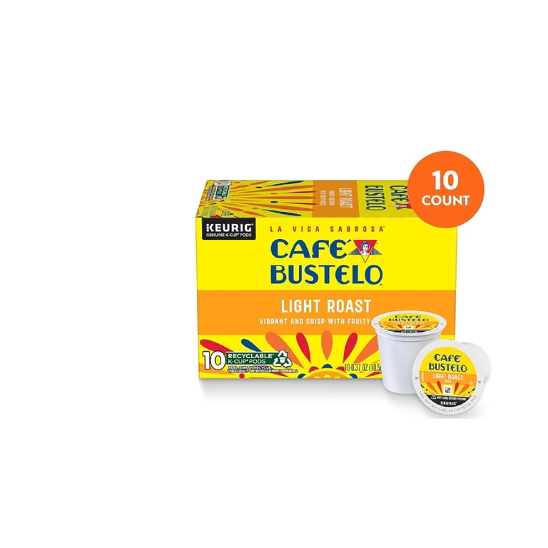 ガブリエル・カストロ Café Bustelo, Light Roast Coffee, Vibrant, Fruity Notes - Walmart.com