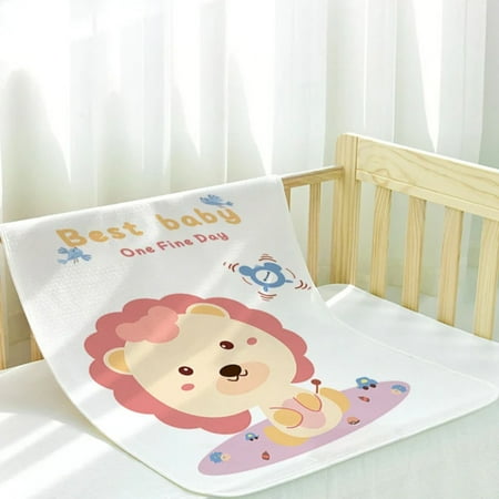 

HNGPNGH 80x100cm Baby cotton Changing Mat Cartoon Waterproof Baby sheet Changing Pad Table Diapers Urinal Game Play Cover Pet Mattress