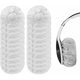 thumbnail image 1 of 100 piezas de cubiertas de almohadillas higiénicas desechables para auriculares para la mayoría de los auriculares con almohadillas de 8-10cm (blanco), Superma, 1 of 5