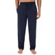 thumbnail image 2 of Pantalón para dormir Fruit of the Loom, tejido azul marino para hombre, talla M, 2 of 5