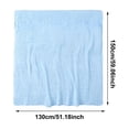 thumbnail image 3 of Cotton Blanket for Bed - Cooling Breathable and Lightweight, Soft Cozy Textured Herringbone Woven Summer Blanket for Home Decor, 3 of 5