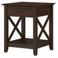 thumbnail image 2 of Bush Furniture Key West End Table with Storage in Bing Cherry, 2 of 7