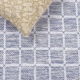 thumbnail image 6 of SAFAVIEH Montauk Elwyn Checkered Cotton Area Rug, Navy/Ivory, 6' x 6' Square, 6 of 10