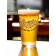 thumbnail image 2 of Purr Me A Glass Pint Glass -Smartprints Designs, 16 oz Transparent Glass, 2 of 4