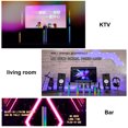 thumbnail image 2 of ziyahi Light Bar Sound Control RGB Lamp Music Sync LED Light Bar Car Atmosphere Lighting Supplies, Charging Type, Black, 2 of 8