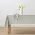 thumbnail image 2 of Lenox French Perle Solid Tablecloth, Dove - 70"W x 70"L Round, 2 of 3