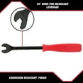 thumbnail image 4 of Hyper Tough 8-inch Carbon Steel Door Panel Remover,  Universal Automotive Specialty Tool with Ergonomic Handle, 4008V, 4 of 12