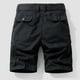 thumbnail image 3 of pstuiky Pantalones cortos para hombre, Pantalones cortos cargo de talla grande para hombre, con múltiples bolsillos, holgados, para playa y verano Pantalones cortos para correr para hombre, 3 of 3