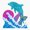 1pcs, variant on Ocean Magic Sticker