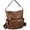 1286 Brown, variant on Backpack Purse for Women Leather Vegan Ladies Travel Boho Convertible Shoulder Tote Diaper Bag