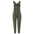 thumbnail image 1 of HBFAGFB Jumpsuits for Women Comfortable Warm Overalls Versatile Rompers with Zipper Pocket AG Size M, 1 of 5