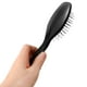 thumbnail image 4 of ColoMX Cepillo de pelo con cerdas de acero, cepillo de pelo sintético, peines, cepillo para desenredar, extensión de cabello, pelucas de pelo sintético de cabello humano, 4 of 8