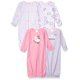 thumbnail image 1 of Pack de 4 camisones para bebé Gerber con nubes, 0-6 meses, 1 of 4