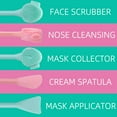 thumbnail image 3 of 4 In 1 Face Scrubber, Face Scrubber, Cream Applicator, Mask Collector, Facial Exfoliator Cleansing Brush， And Make Up., 3 of 5
