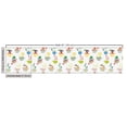 thumbnail image 3 of Tea Party Fabric by the Yard Upholstery, Watercolor Style Various Sorts of Cups with Lemon Slices Fruits and Flowers, Decorative Fabric for DIY and Home Accents, Multicolor by Ambesonne, 3 of 5