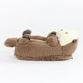 thumbnail image 7 of Oooh Geez Womens Funny Fluffy House Slippers, Otter One, Cute Shoes with Grippers, S, 7 of 7