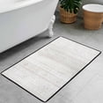 thumbnail image 4 of Boho Kitchen Mat 31"x20", Washable Non Slip Soft Plush Low Profile Kitchen Rug, Geometric Neutral Textured Sink Mat for Laundry Room, Bedroom & Office, 4 of 6