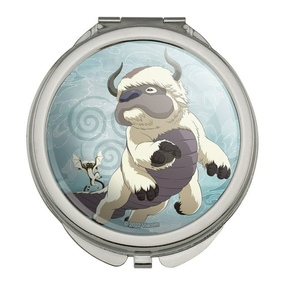 Avatar the Last Airbender Appa & Momo Compact Travel Purse Handbag Makeup Mirror