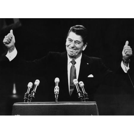 Reagan Presidency. Republican Party Nominee And California Governor (And Future Us President) Ronald Reagan At The