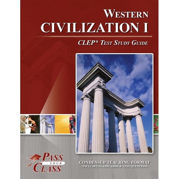 Western Civilization 1 CLEP Test Study Guide, (Paperback)