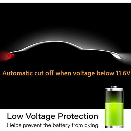 Smart Hardwire Kit Mini-USB Port for All Rexing Supercapacitor Models - Black