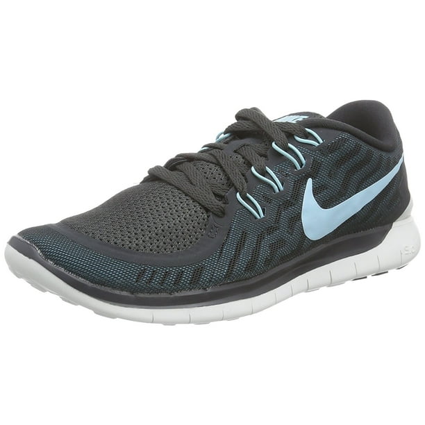 Nike Free 5.0 2015 Running Shoes Black/Anthracite/Blue Lagoon Size 6.0M - Walmart.com