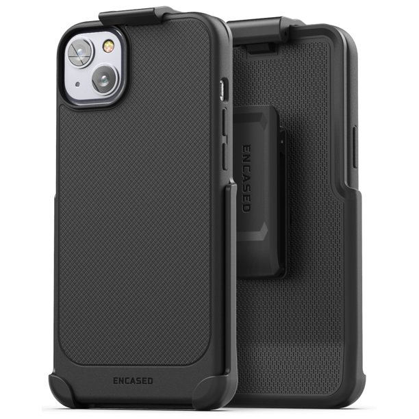 Encased Thin Armor Designed for iPhone 14 Belt Clip Case, Slim Fit ...