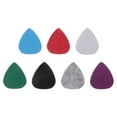 thumbnail image 3 of LOVEVER 7 Pcs Pics en Feutre pour Guitare Pics Colorés Ukulélé Plectres Instrument de Musique, 3 of 8