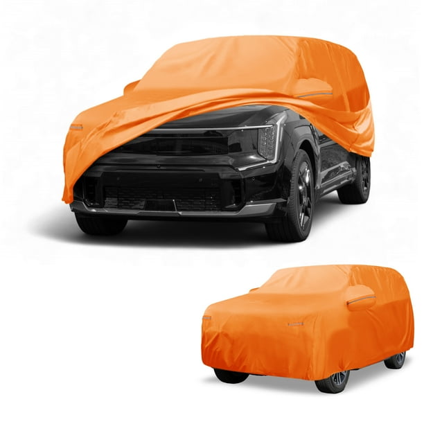 Funda para Coche Impermeable Unique Bargains para Kia EV9 con Franjas Reflectantes