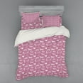 thumbnail image 2 of Ambesonne Colorful Bedding Set 3 Pcs, Transportation Elements, Twin, Dried Rose Pale Pink, 2 of 3