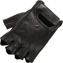 Scorpion Half Cut Mens Leather Motorcycle Gloves Black XL