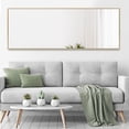 thumbnail image 3 of NeuType Full Length Floor Mirror Rectangular Gold 59"x16", 3 of 7