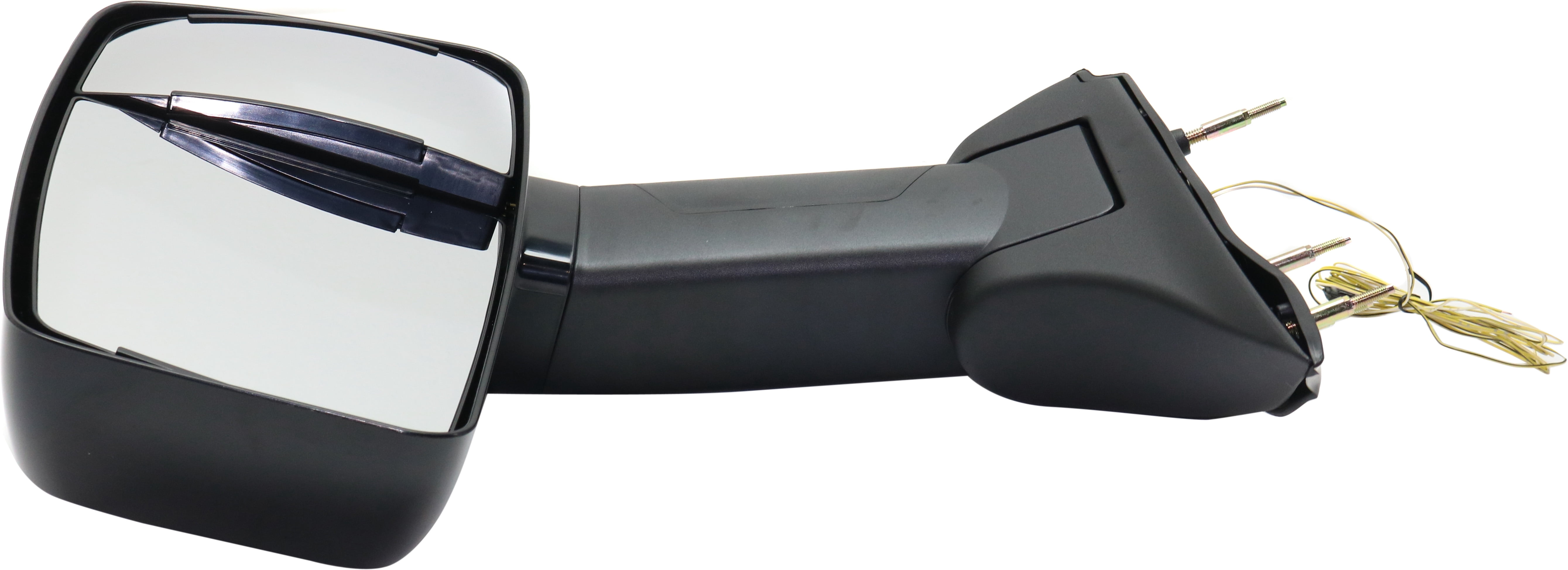Towing Mirror Compatible With 1992-1998 Ford E-350 Econoline 1992-2002 Club Wagon Right Passenger Side In-housing Signal Light Paintable Kool-Vue