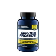(2 pack) Super Beta Prostate, Recommended Prostate Supplement for Men, Reduce Bathroom Trips Night, Promote Sleep & Bladder Emptying, Beta Sitosterol, 60 Count, Softgels