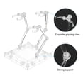 thumbnail image 4 of Action Figure Stands 4.3 x 4.3 Inch Triple Display Holder Base for Model Display 3 Pcs, 4 of 6