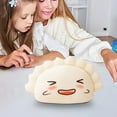 thumbnail image 3 of Plush Food Pillow, Cute Dumpling Bun Plush Toy, Soft Stuffed Animal Pillow for Sofa Bed Decor Gift(C), 3 of 6