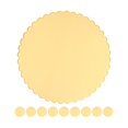 thumbnail image 1 of Almohadilla Para Base De Pastel, Diseño De Capa Laminada, Base De Papel Para Pastel, Aspecto Hermoso, Bandeja Para Pastel De Papel, Alfombrilla Redonda No Tóxica Para Pastel Para Cocina Casera 10 Uds. matsuzay HA026348-01, 1 of 6