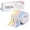 Colorful, variant on Label Maker Tape,HKHKPI 3 Rolls Color Thermal Label Paper 0.55"x1.57" Sticker Compatible with N12 for School Office Home Kitchen
