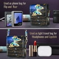 thumbnail image 5 of ELEHOLD Butterfly Crossbody Phone Bag for Motorola Razr Ultra 2025/Razr+ 2025/Razr Series, Lightweight Faux Leather Mini Shoulder Bag Slim Non-Slip Travel Bag with Strap for Women,F, 5 of 8