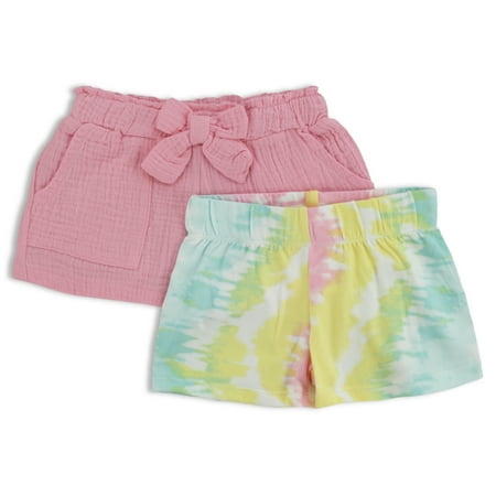 

Young Hearts Toddler Girl 2Pk Shorts Size 2T-4T