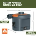 thumbnail image 4 of Ozark Trail Sidewinder D Cell Electric Air Pump, 4 of 9