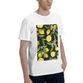thumbnail image 2 of Bingfone Lemon Fruits Flowers Leaves Men'S Loose Fit Short-Sleeve Pocket T-Shirt, 2 of 7